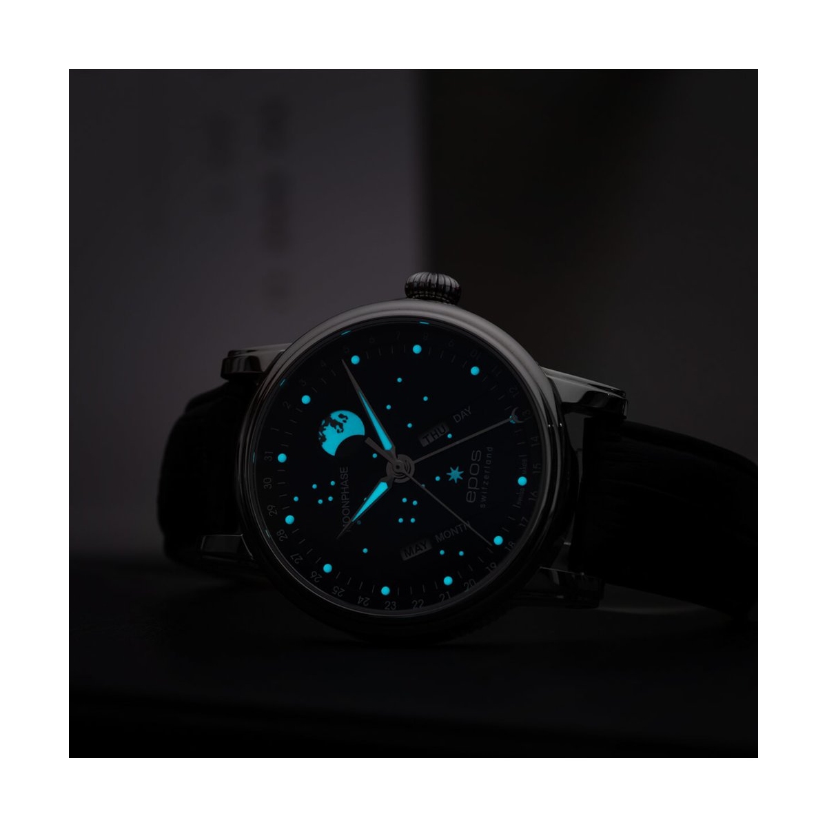 ZEGAREK EPOS ARTISTRY 3439 BM NORTH STAR AUTOMATIC MOONPHASE