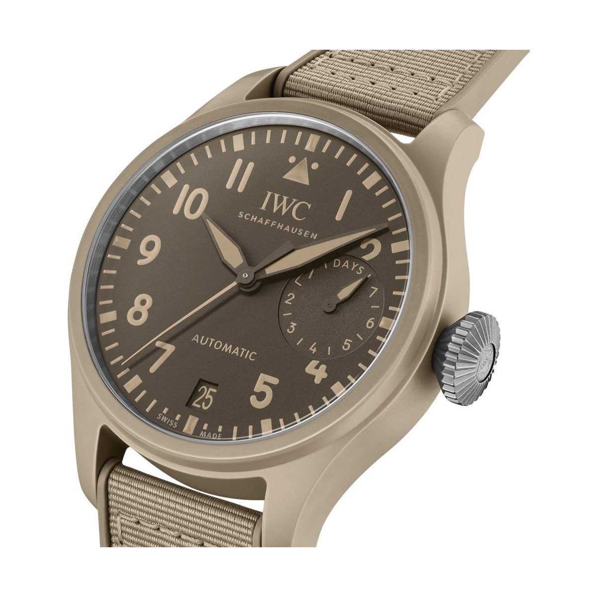 ZEGAREK IWC SCHAFFHAUSEN BIG PILOT'S TOP GUN MOJAVE DESERT