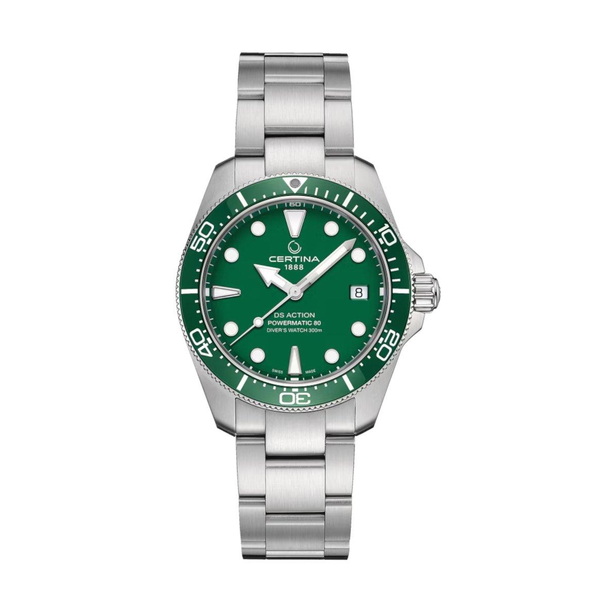 ZEGAREK CERTINA DS ACTION DIVER 38MM POWERMATIC 80