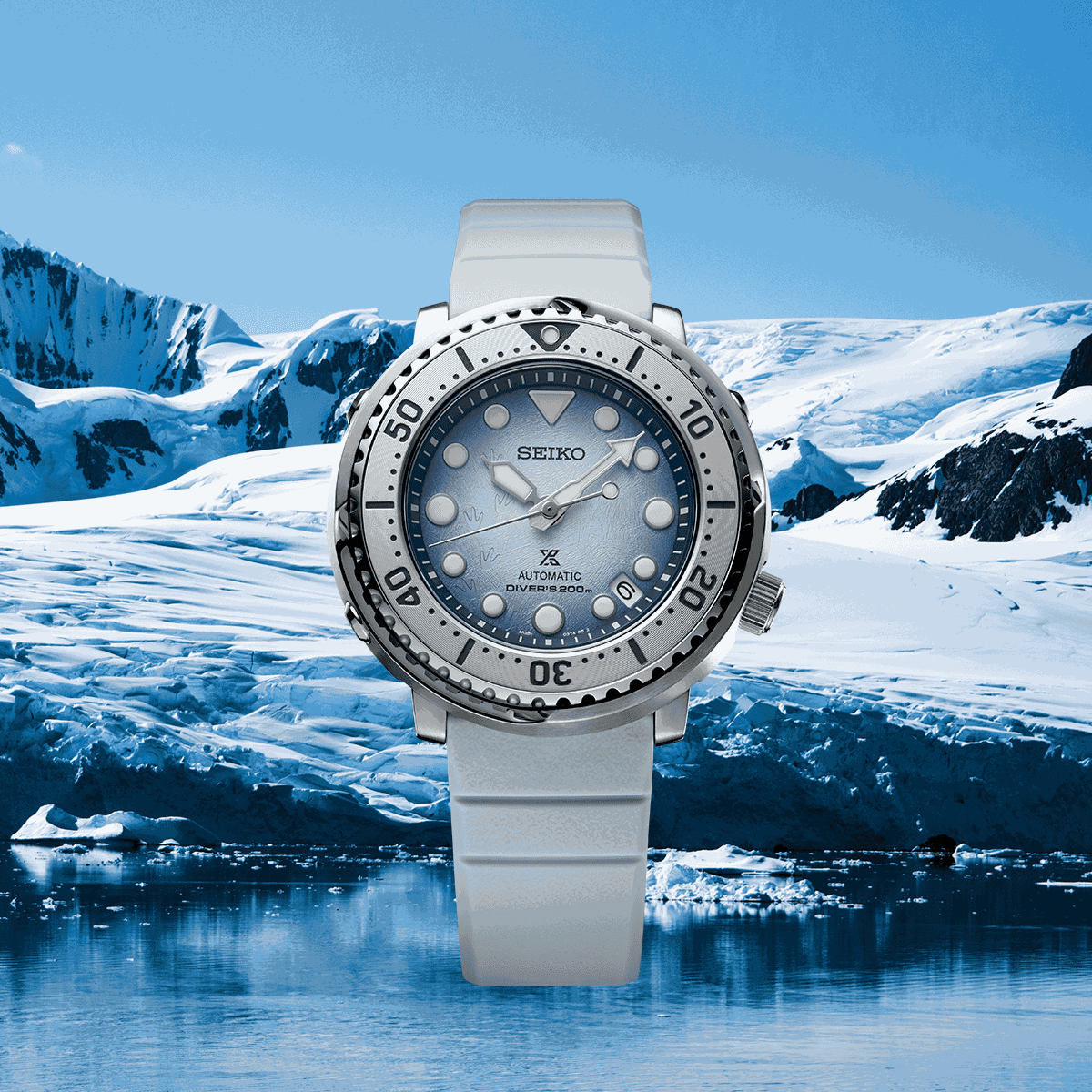 ZEGAREK SEIKO PROSPEX ANTARCTICA SAVE THE OCEAN SPECIAL EDITION