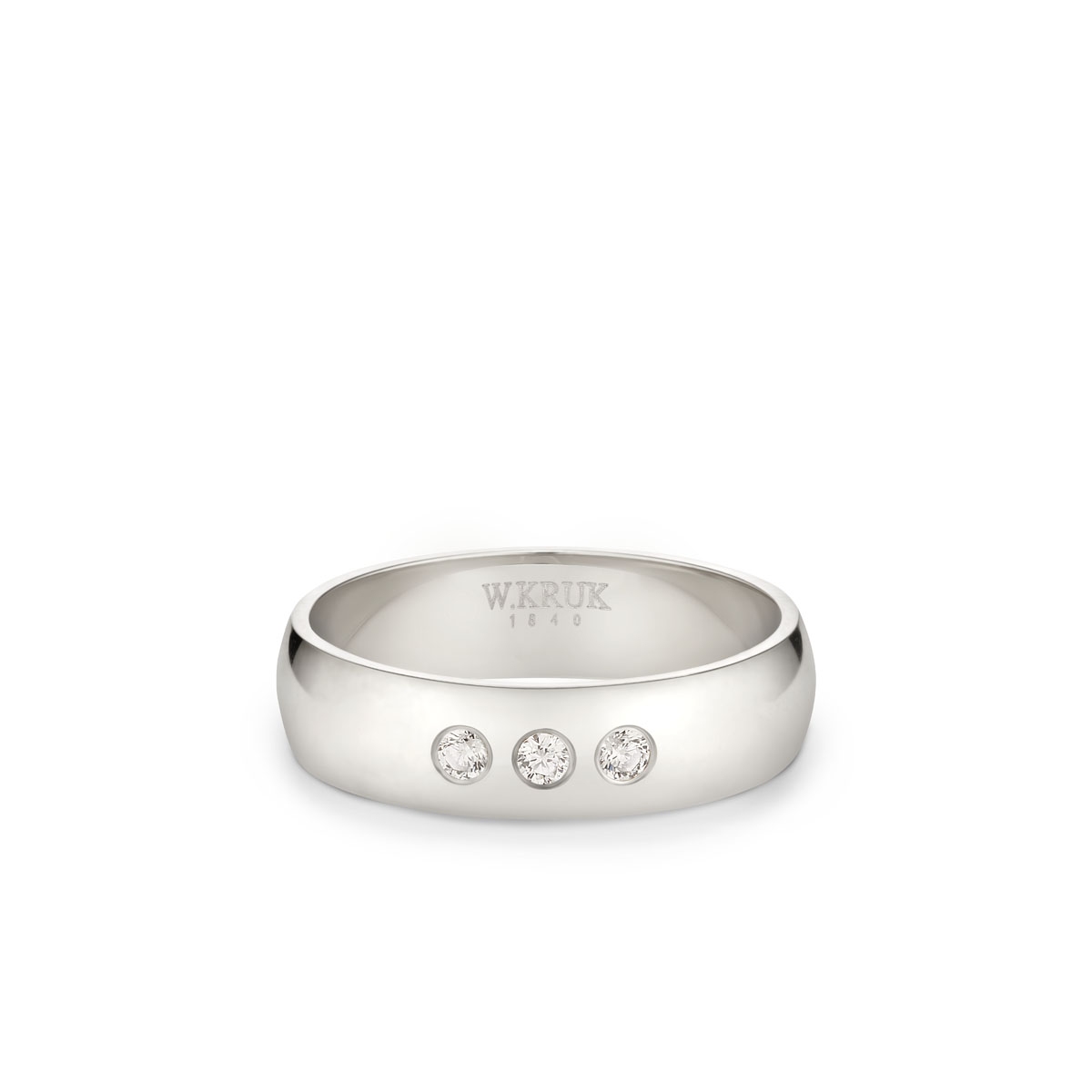 Obrączka złota PROMISO damska