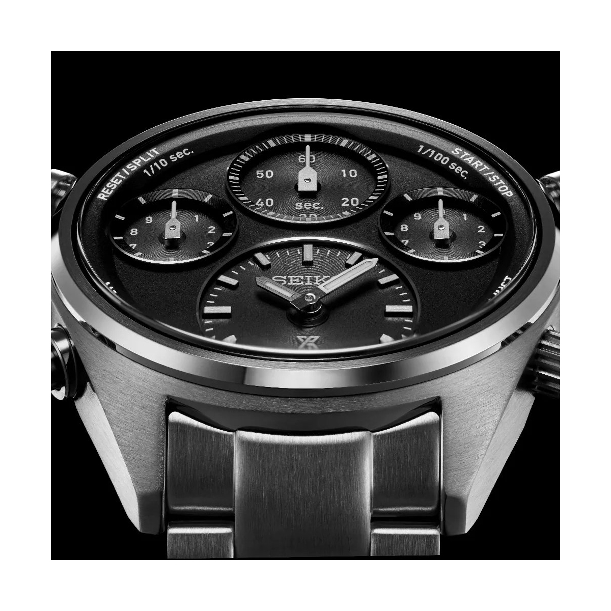 ZEGAREK SEIKO PROSPEX SPEEDTIMER SOLAR ONE HUNDRETH OF A SECOND