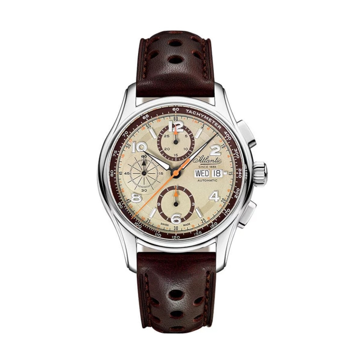 ZEGAREK ATLANTIC WORLDMASTER PRESTIGE VALJOUX CHRONOGRAPH