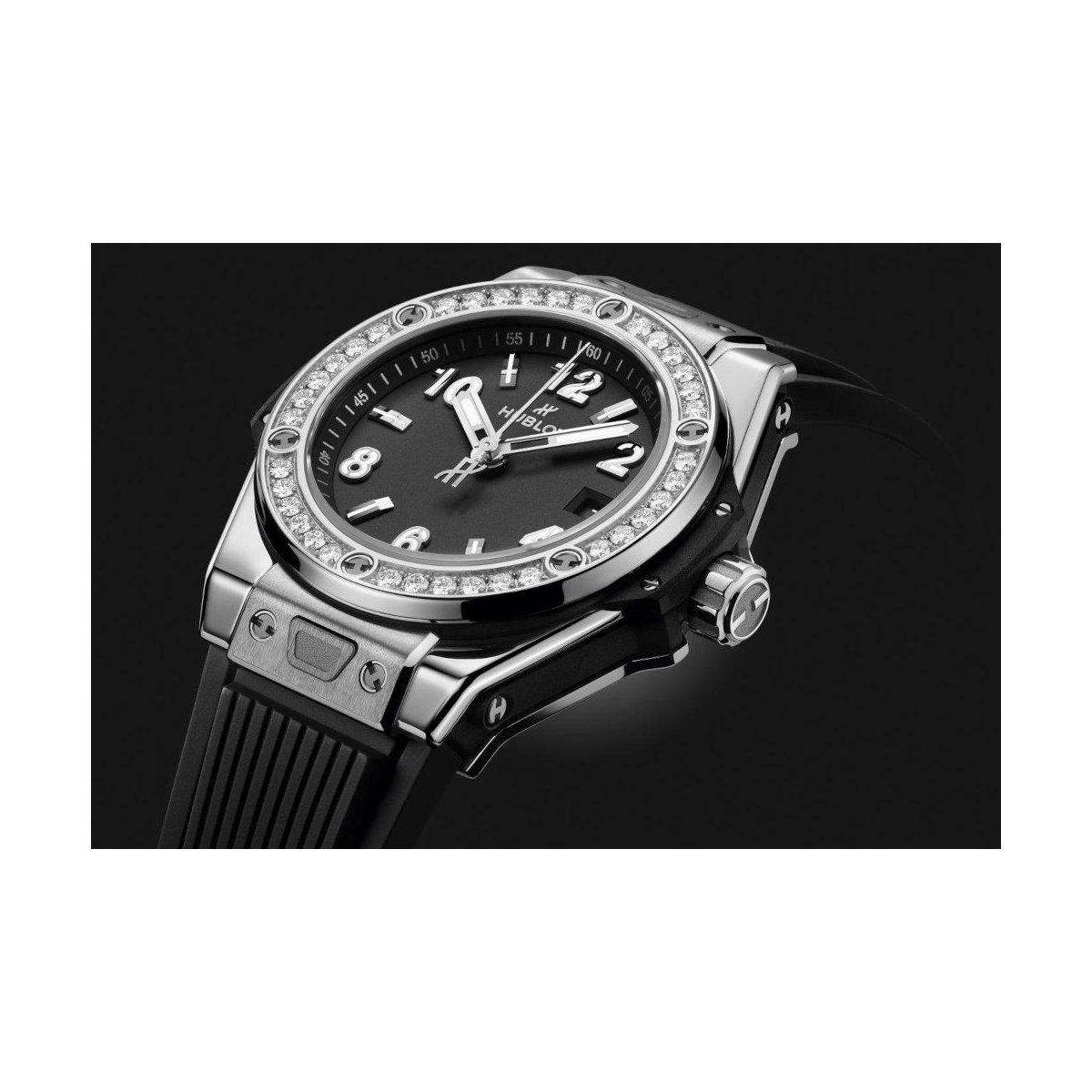 ZEGAREK HUBLOT BIG BANG ONE CLICK STEEL DIAMONDS