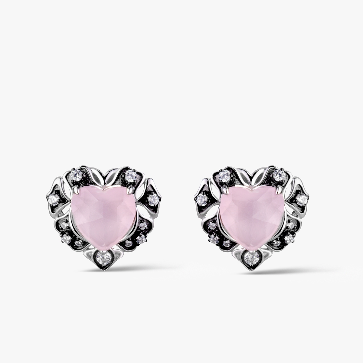 Kolczyki srebrne Royal Star