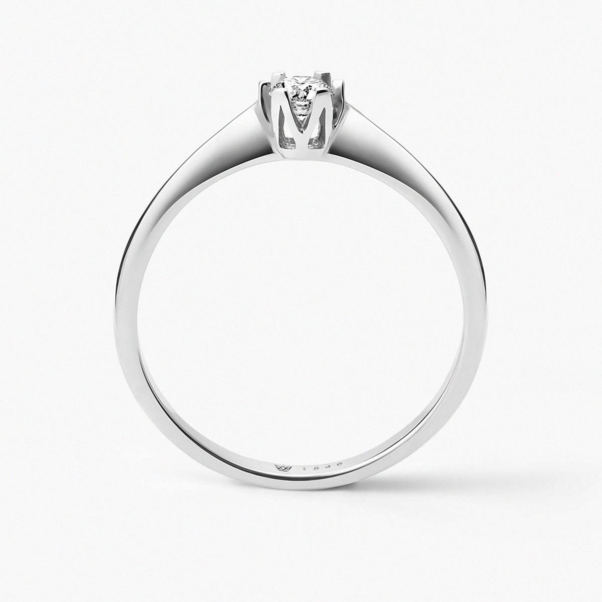 Pierścionek złoty Jedyny