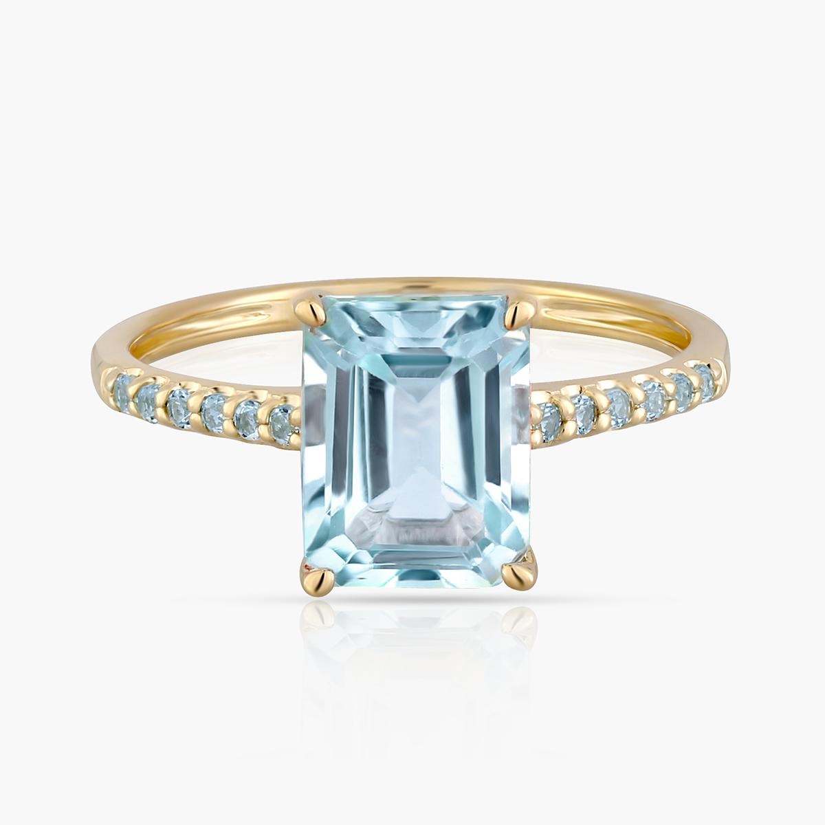 Pierścionek złoty Maria Antonina