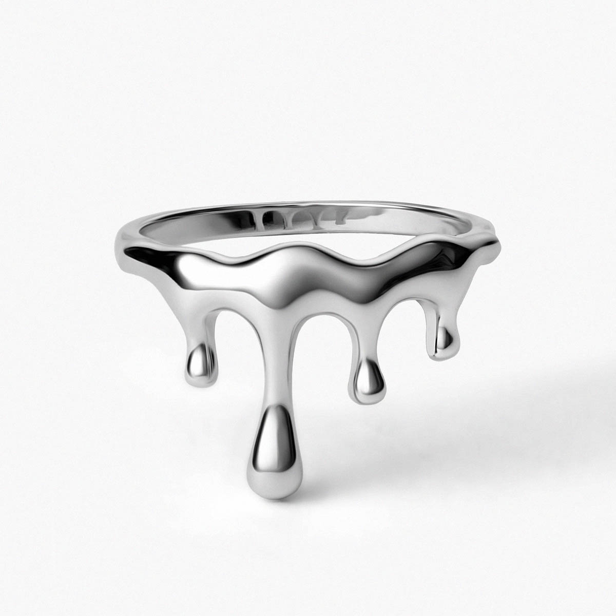 Pierścionek srebrny Modern