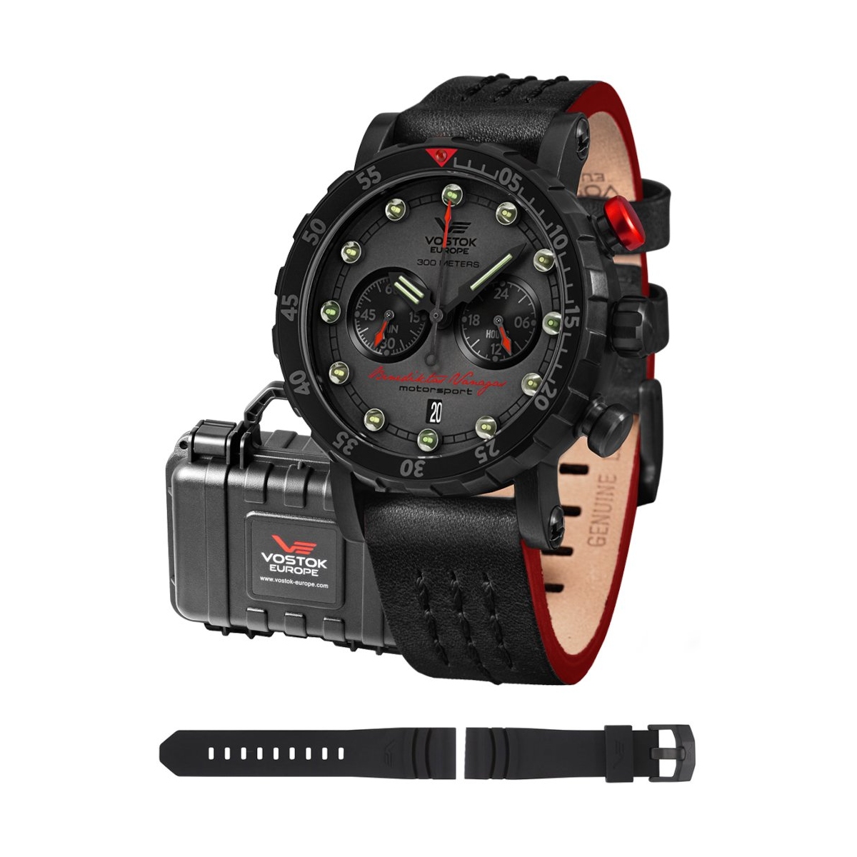 Zegarek Vostok Europe Benediktas Vanagas Black Edition