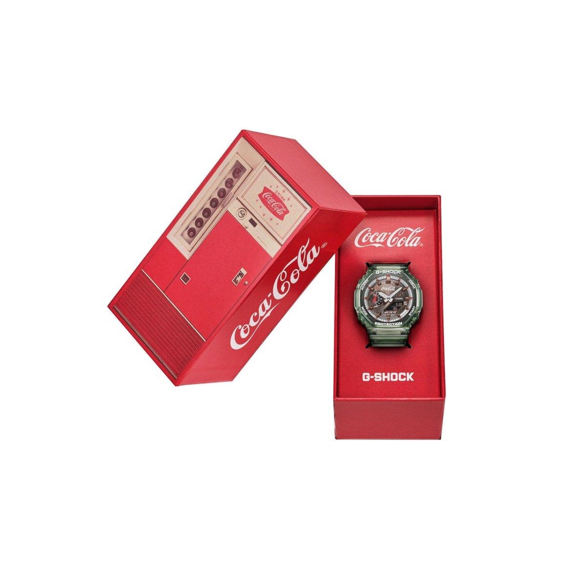 ZEGAREK G-SHOCK ANALOG-DIGITAL 2100 SERIES COCA-COLA EDITION