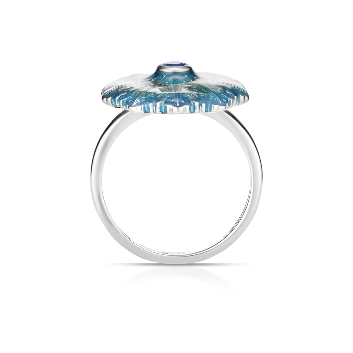 Pierścionek srebrny Baśniowa