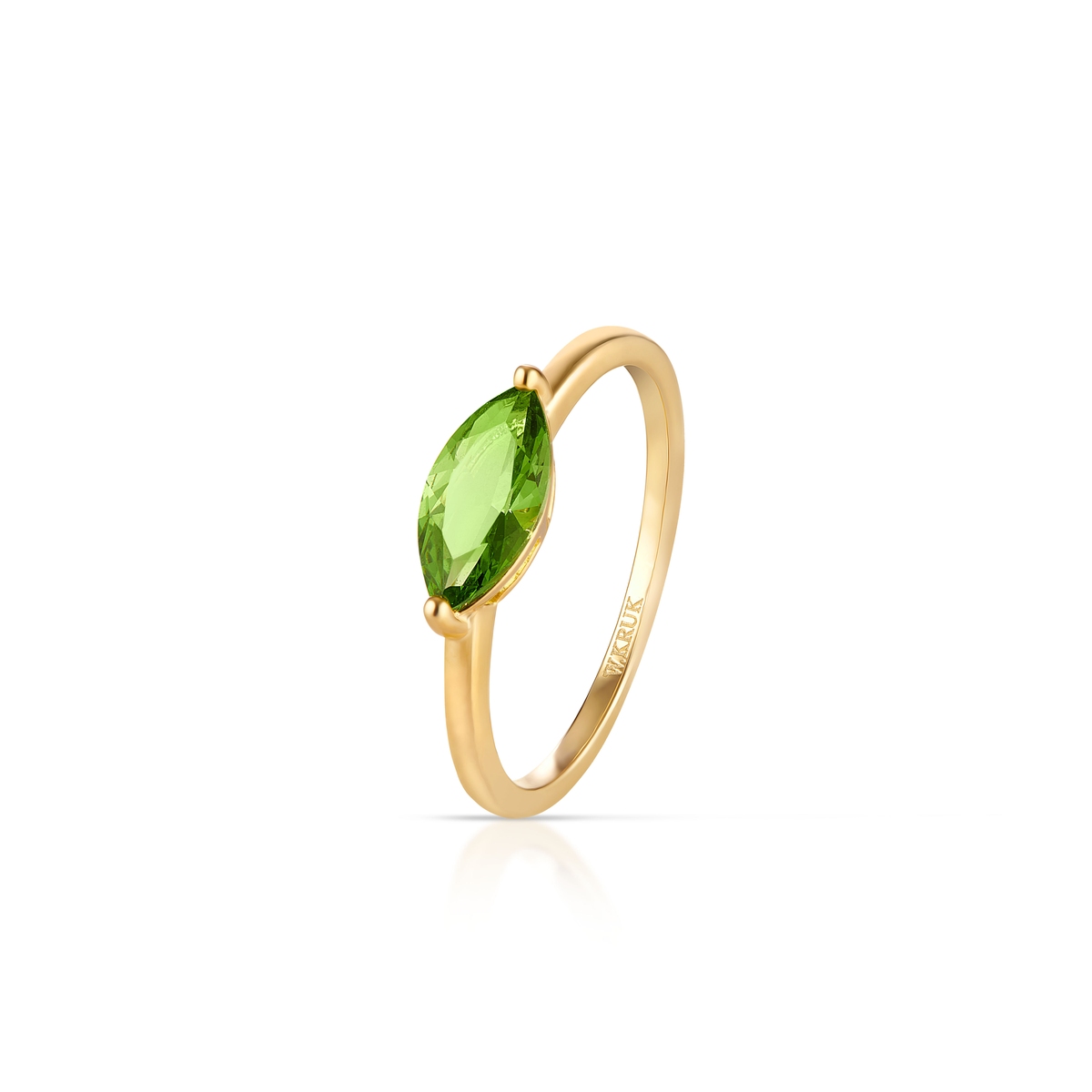 Pierścionek srebrny z cyrkonią