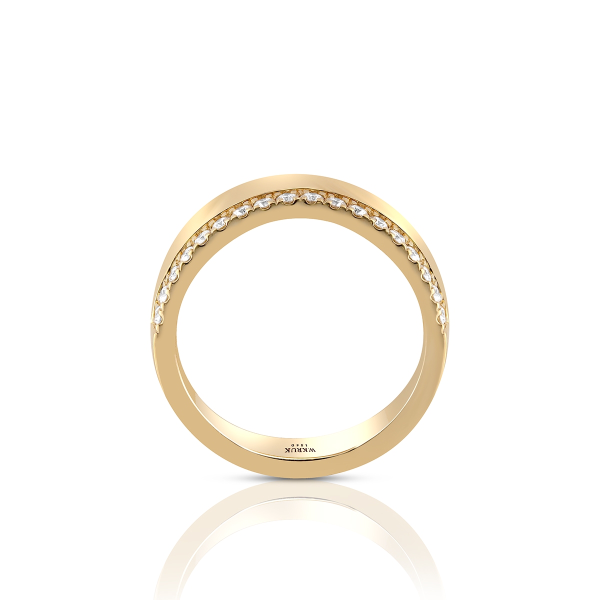 Pierścionek złoty W.KRUK