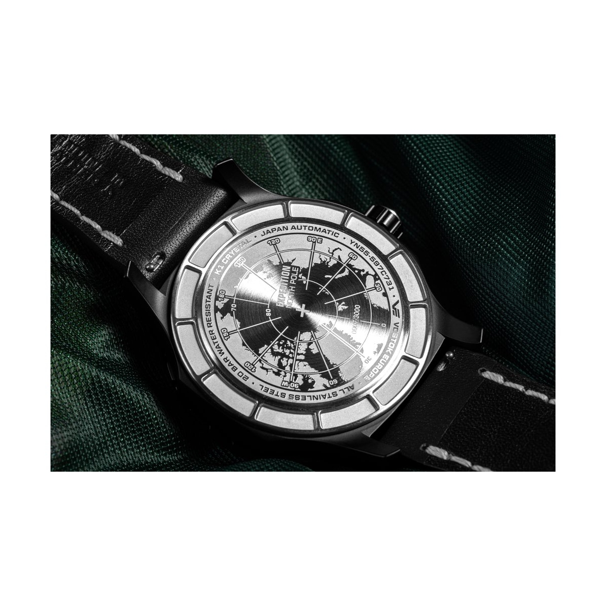 ZEGAREK VOSTOK EUROPE EXPEDITION NORTH POLE 1 POLAR NIGHT AUTOMATIC