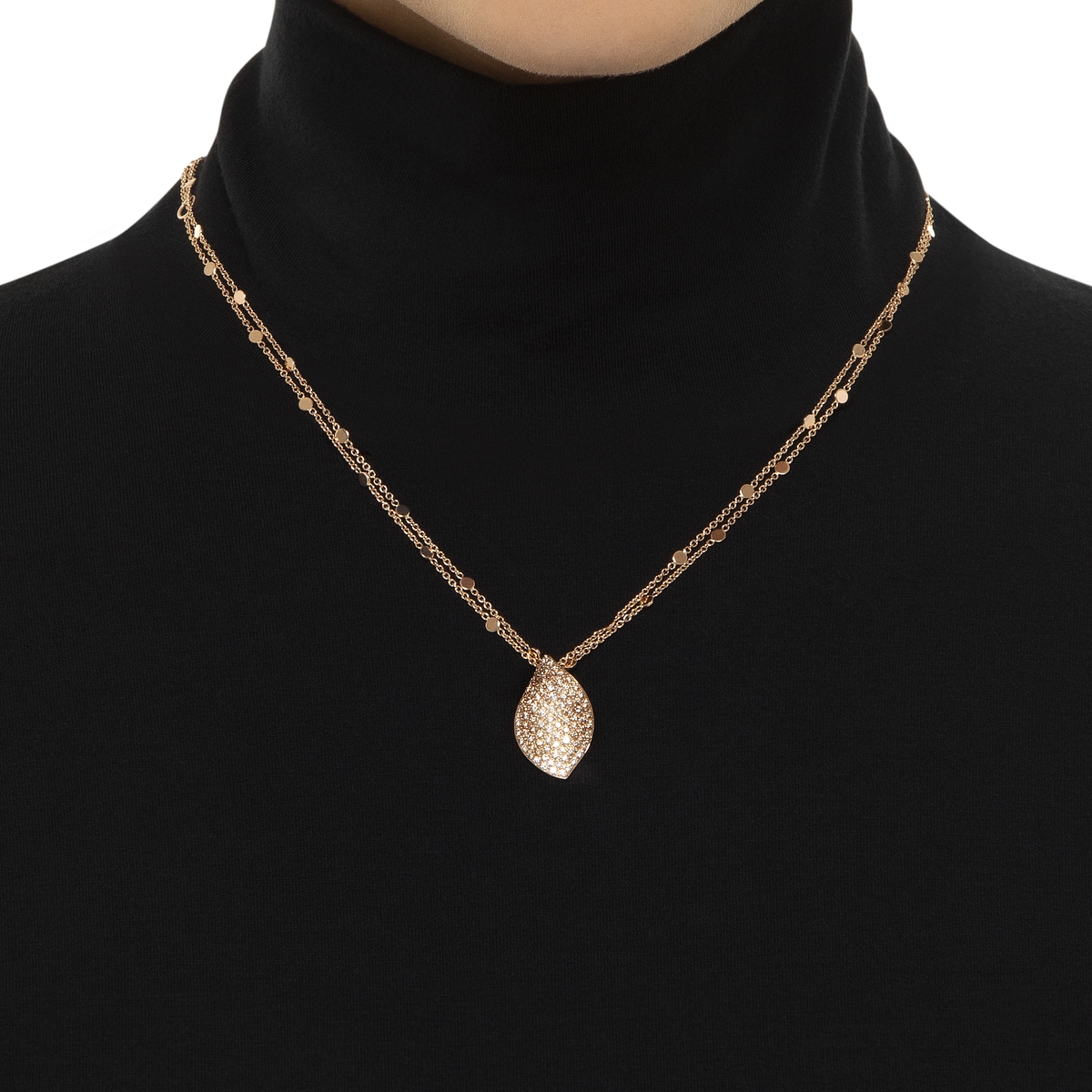 Naszyjnik różowe złoto PASQUALE BRUNI