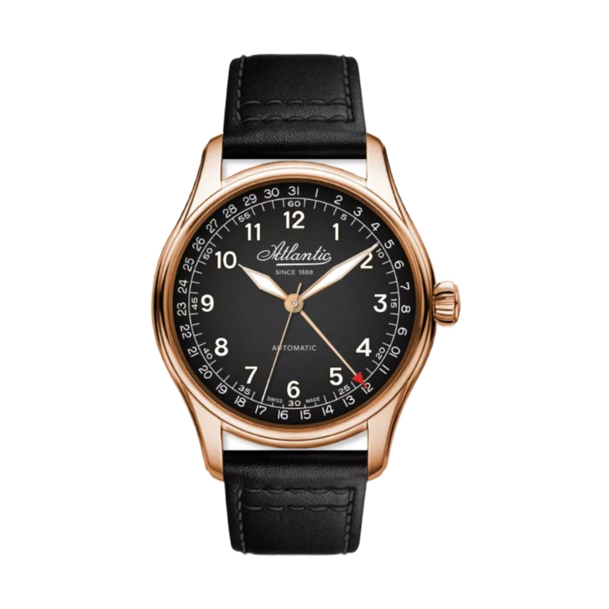 ZEGAREK ATLANTIC WORLDMASTER AUTOMATIC POINTER DATE