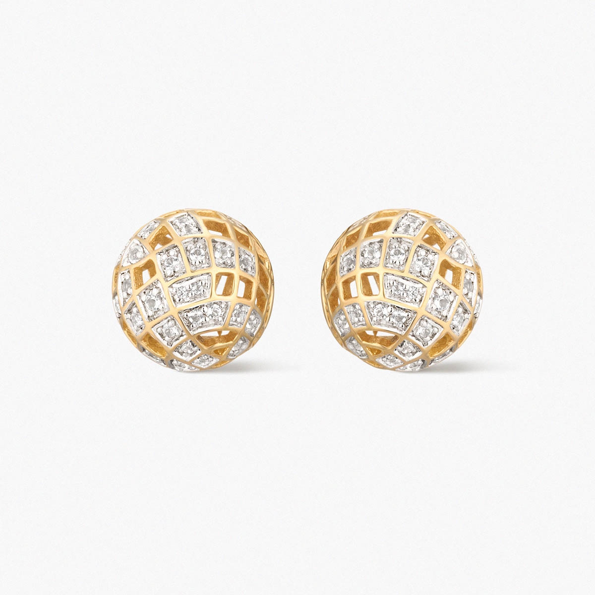 Kolczyki złote Follow