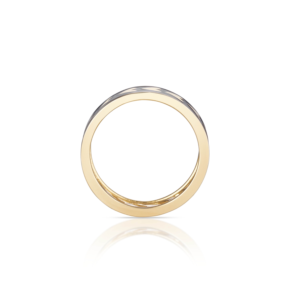 Pierścionek srebrny Longplay