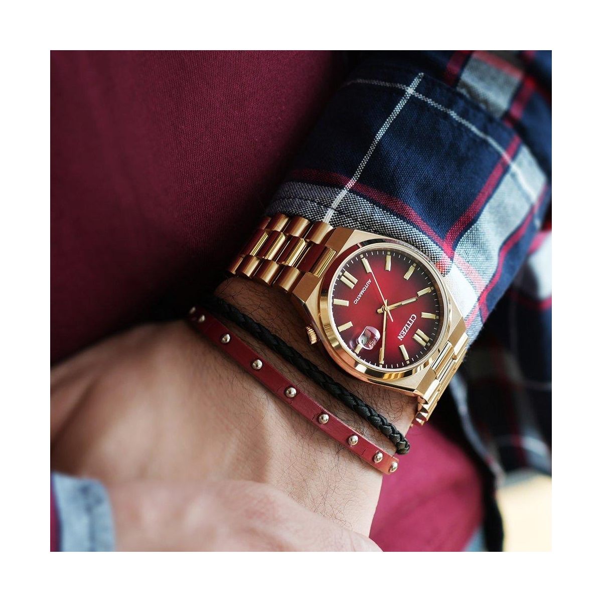 ZEGAREK CITIZEN TSUYOSA SAPPHIRE MECHANICAL