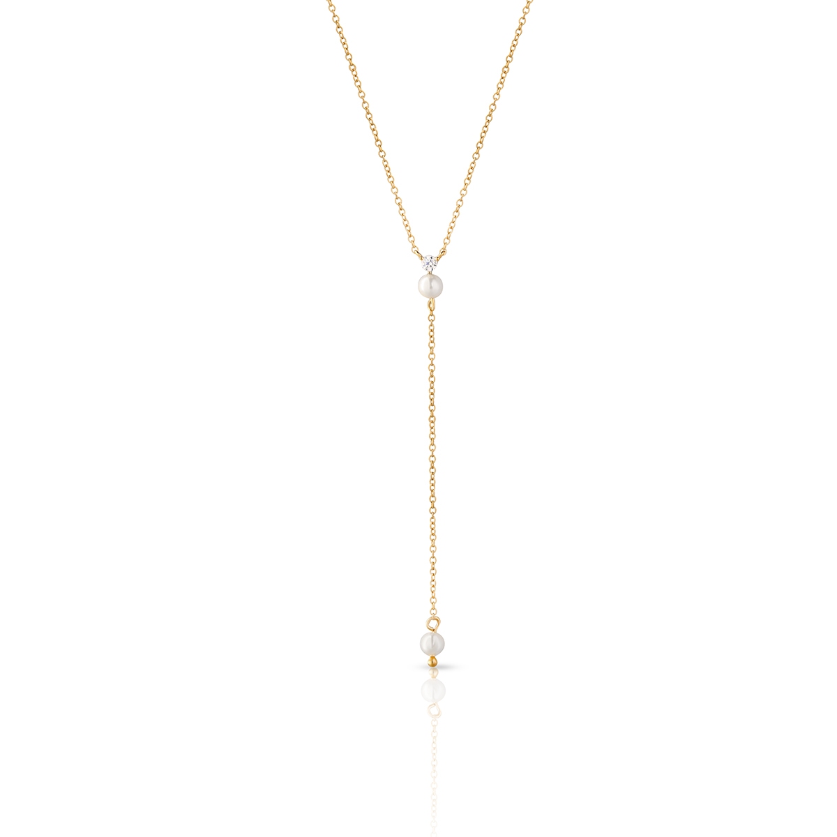 Naszyjnik srebrny pozłacany