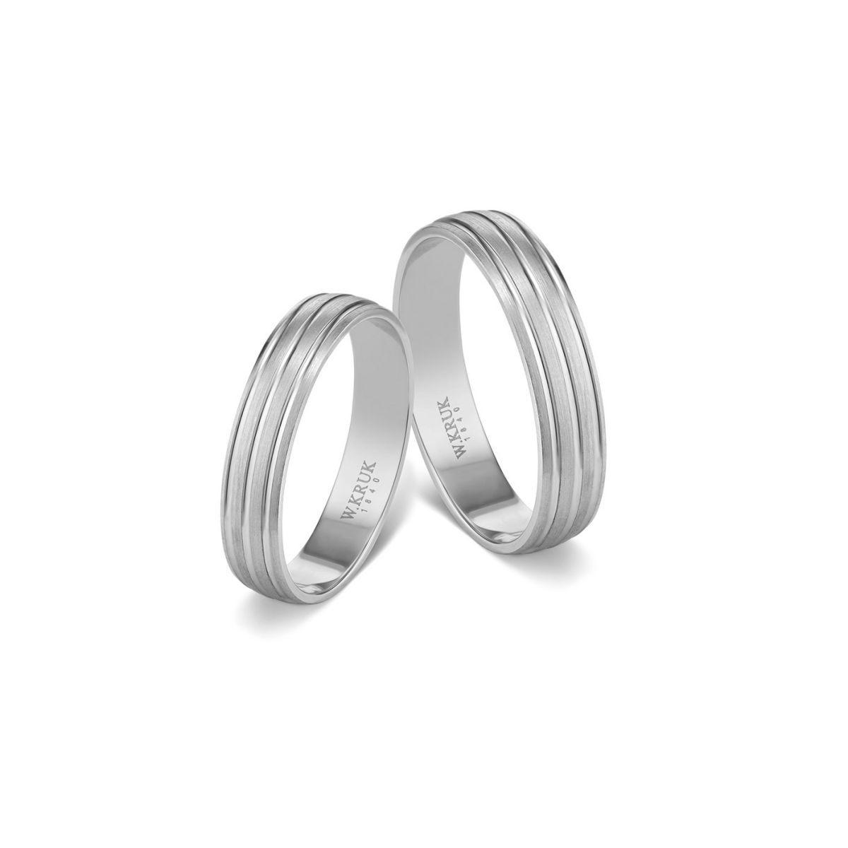 Komplet obrączek złotych PASSIO