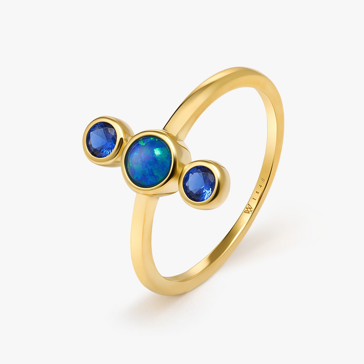 Pierścionek srebrny Alchemia