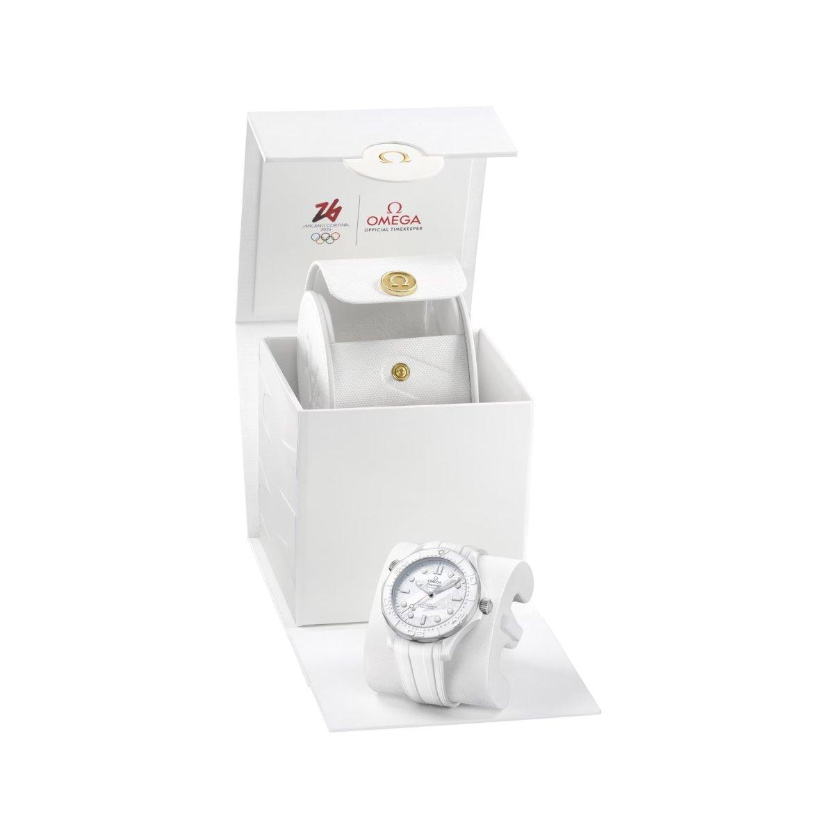 ZEGAREK OMEGA SEAMASTER DIVER 300M MILANO CORTINA 2026