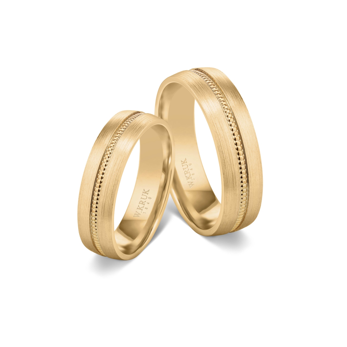 Obrączka złota HARMONY