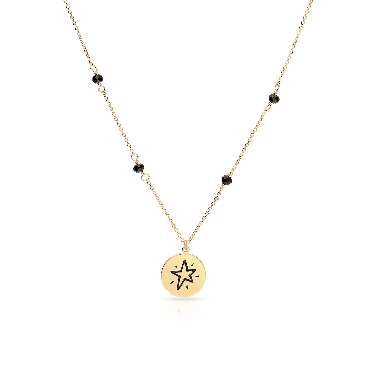 Naszyjnik złoty Symbole