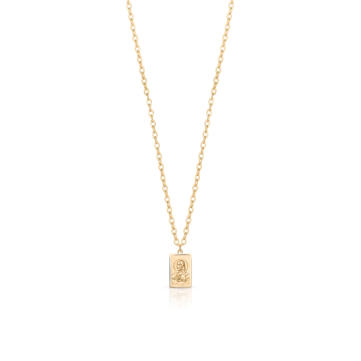 Wisiorek złoty medalik