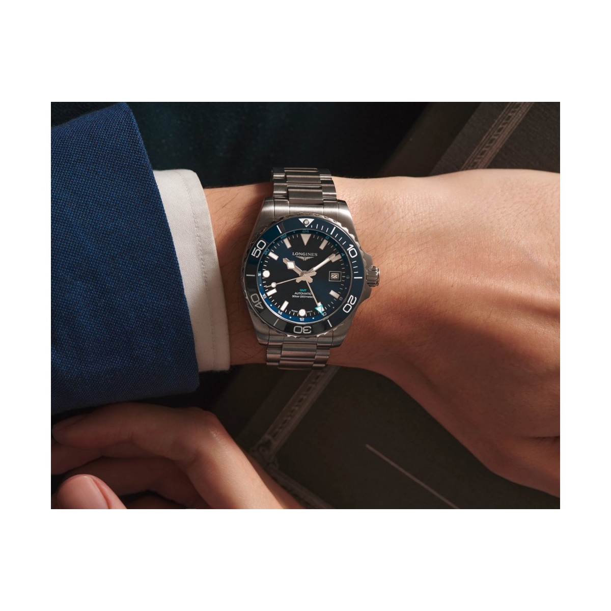 LONGINES HYDROCONQUEST GMT