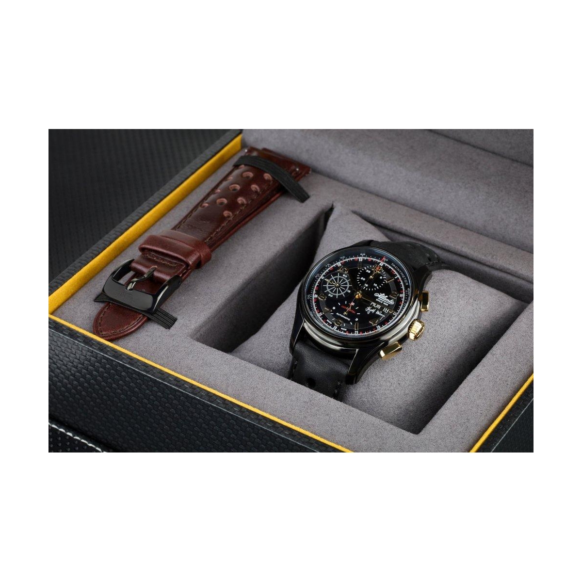 ZEGAREK ATLANTIC WORLDMASTER PRESTIGE KRZYSZTOF HOŁOWCZYC LIMITED EDITION