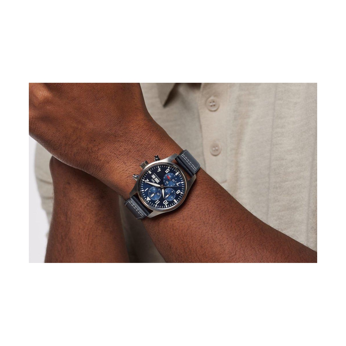 ZEGAREK IWC SCHAFFHAUSEN PILOT'S CHRONOGRAPH