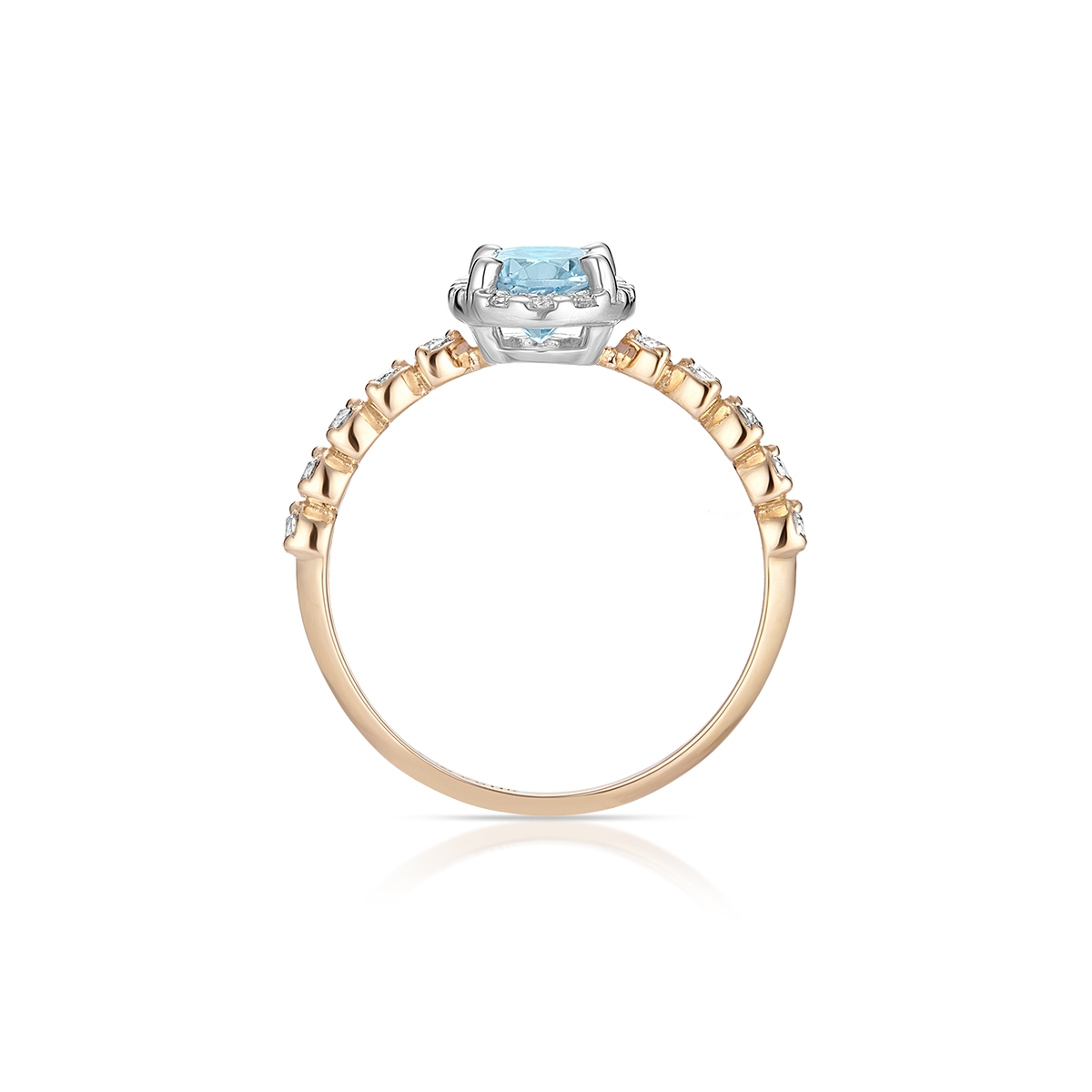 Pierścionek złoty Maria Antonina