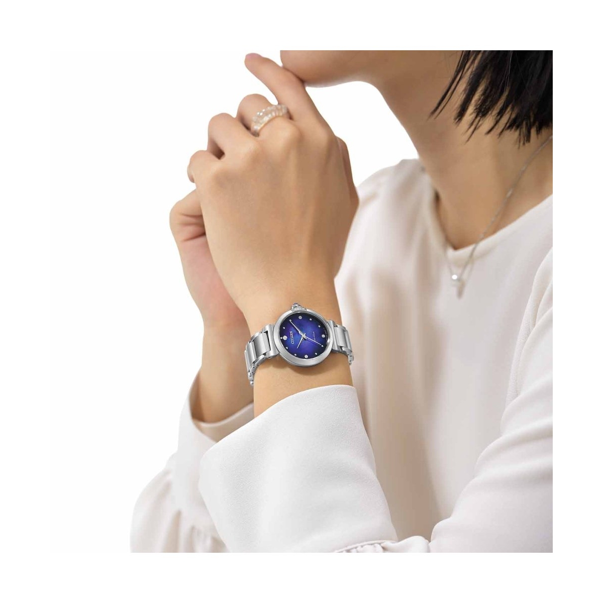 ZEGAREK CITIZEN L-UNITE WITH BLUE LIMITED EDITION