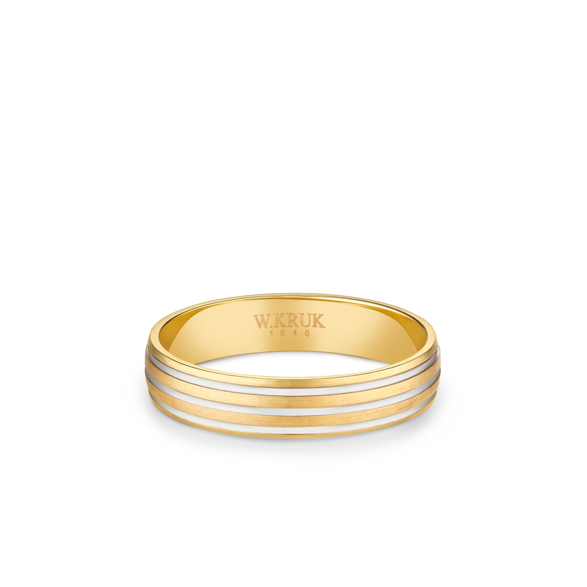 Obrączka złota PASSIO