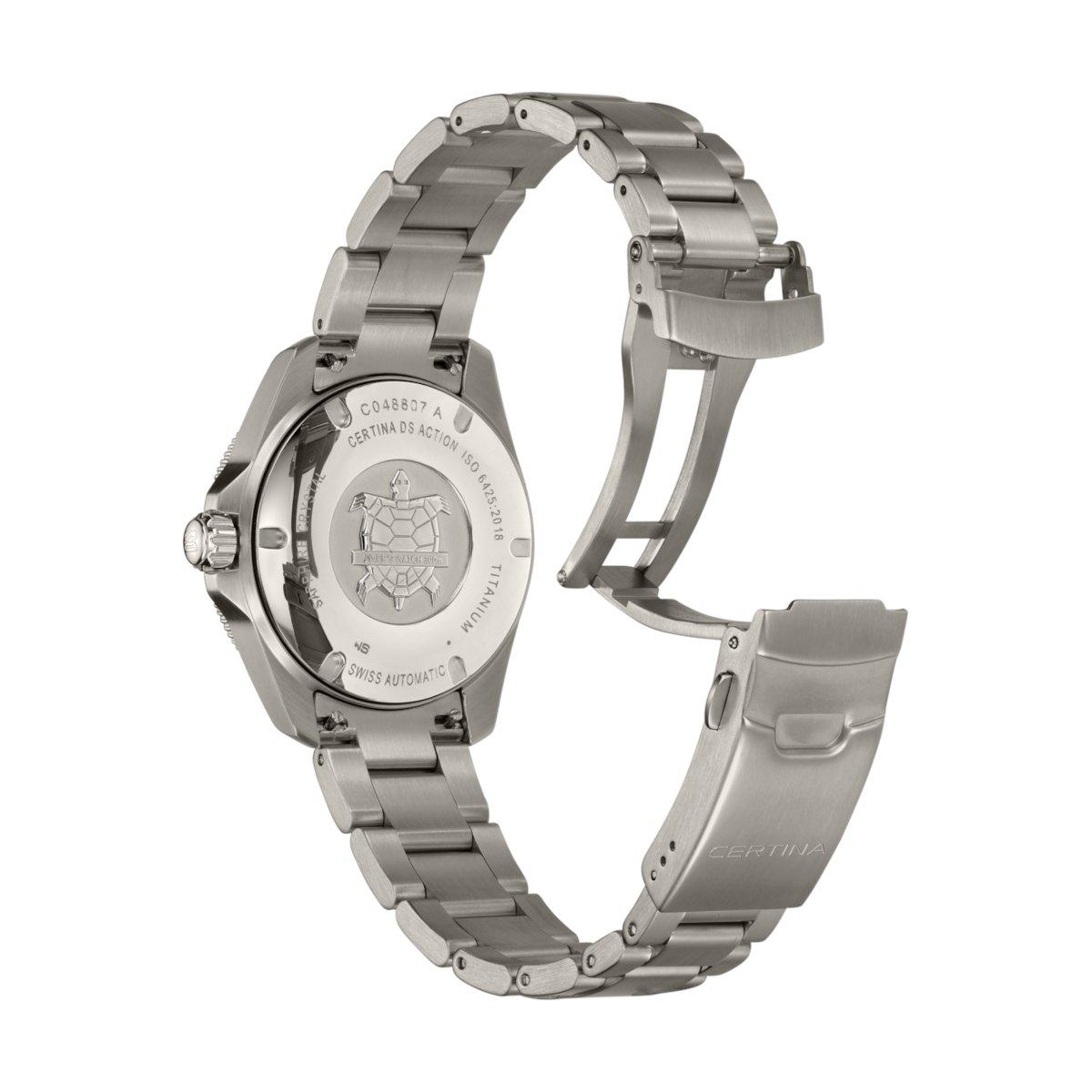 ZEGAREK CERTINA DS ACTION DIVER 38MM TITANIUM