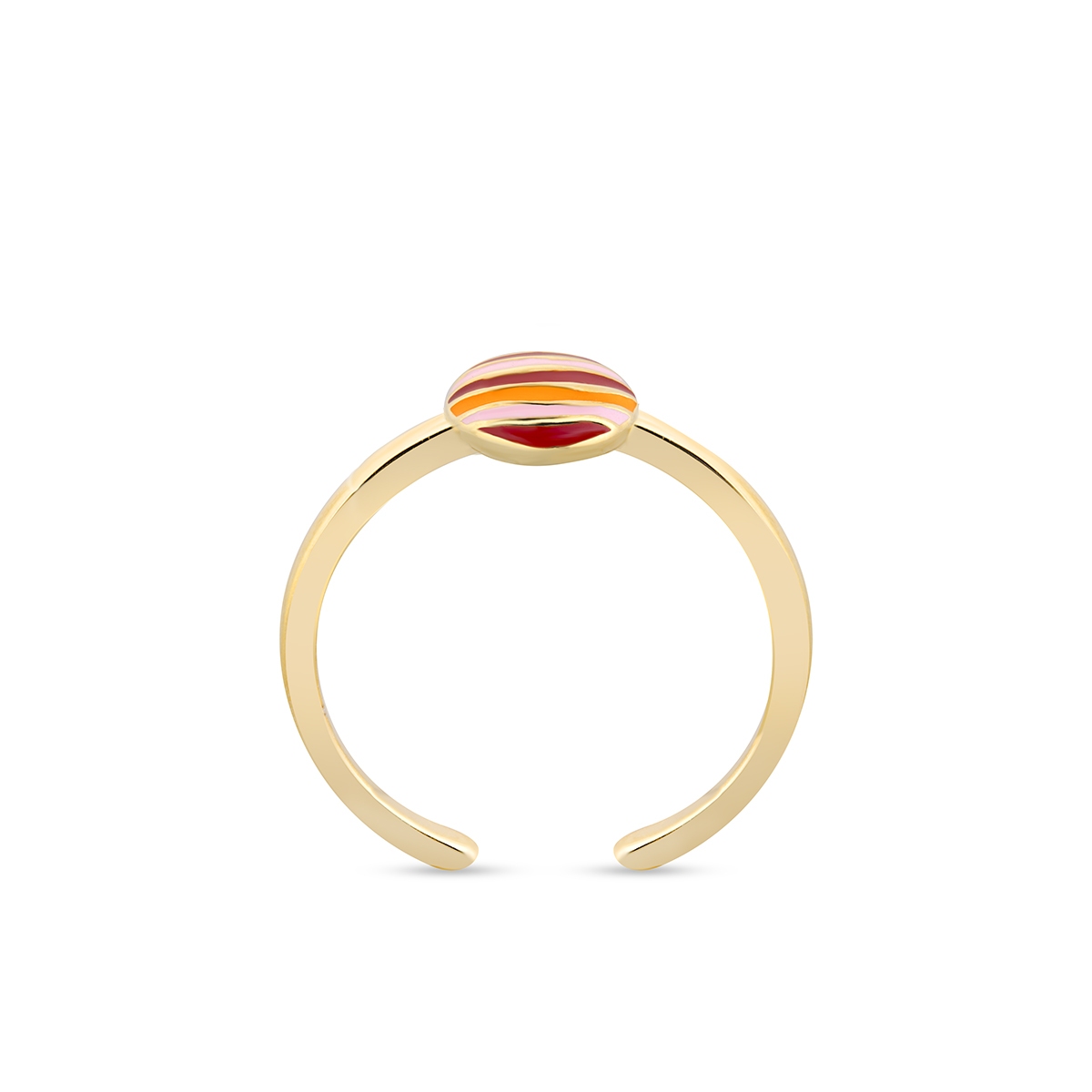 Pierścionek srebrny z motywem planety