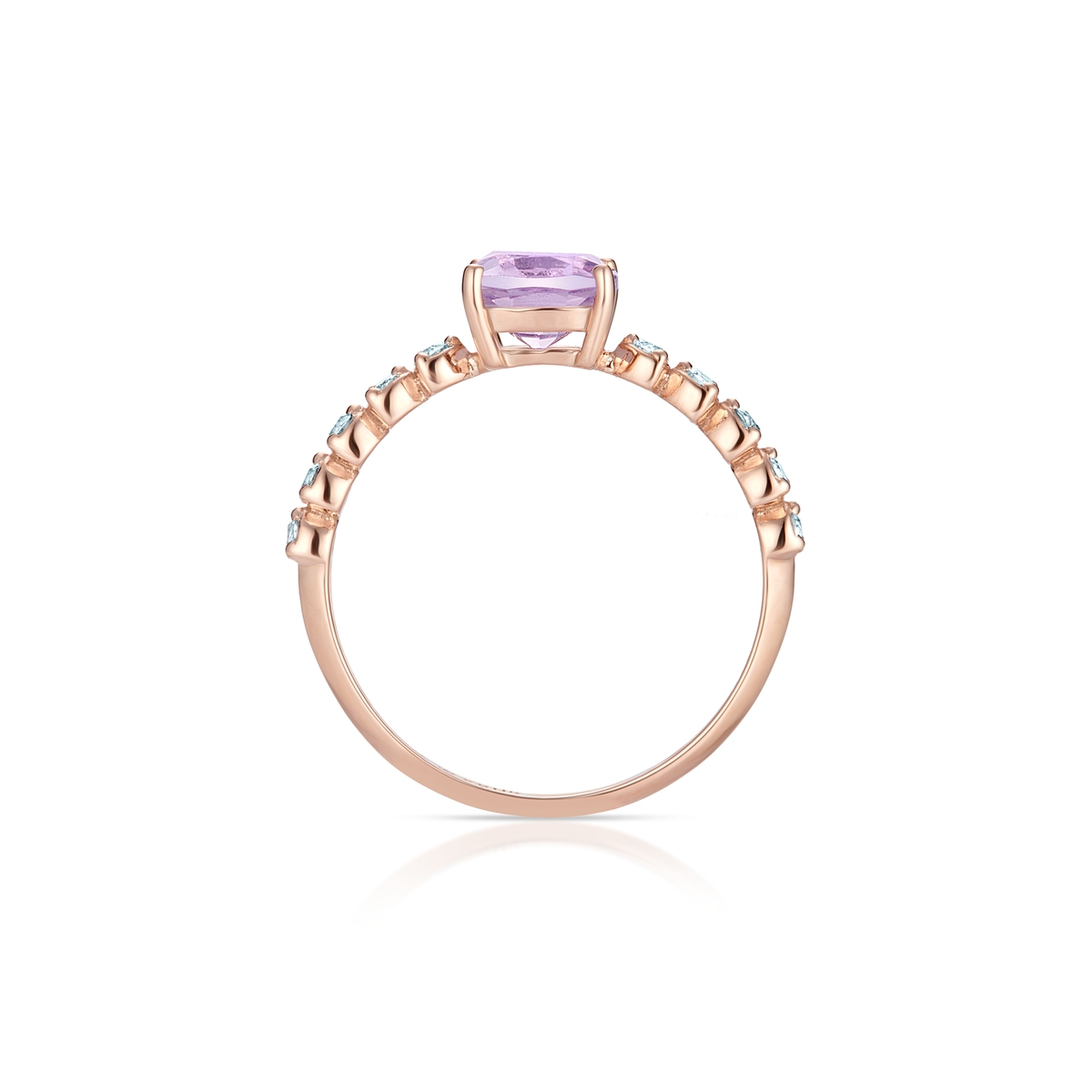 Pierścionek złoty Maria Antonina