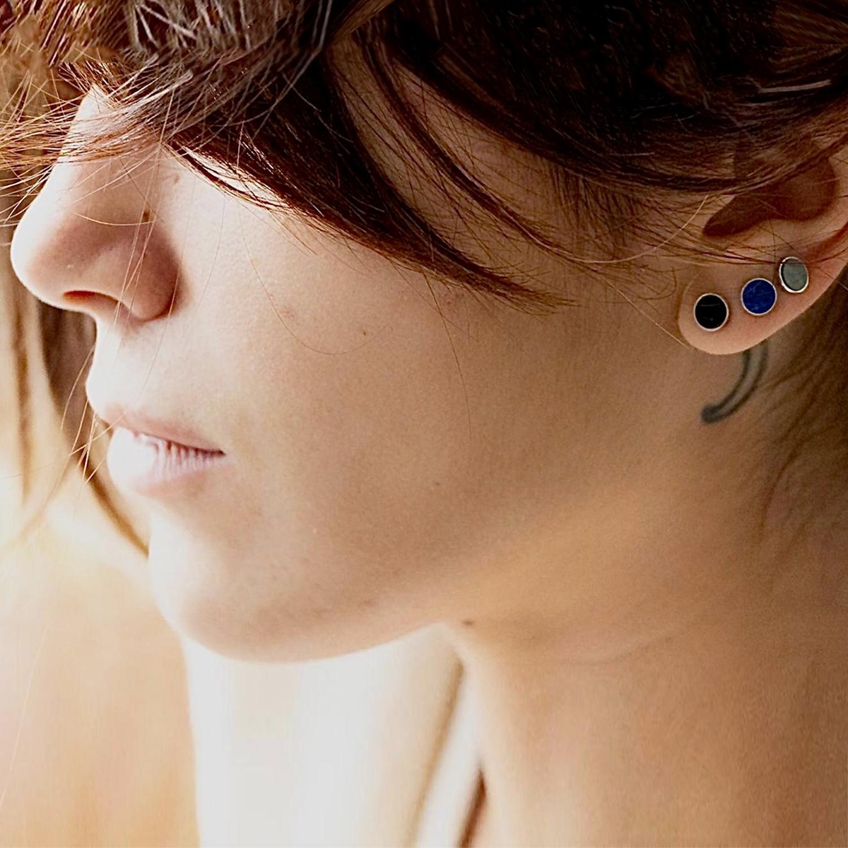 Kolczyki złote Ginette NY