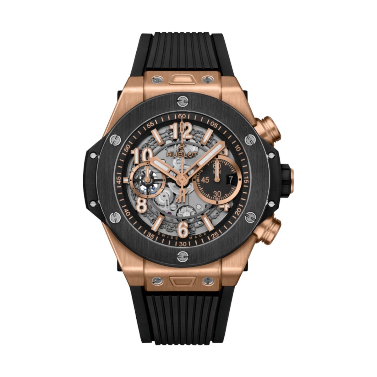 ZEGAREK HUBLOT BIG BANG UNICO KING GOLD CERAMIC