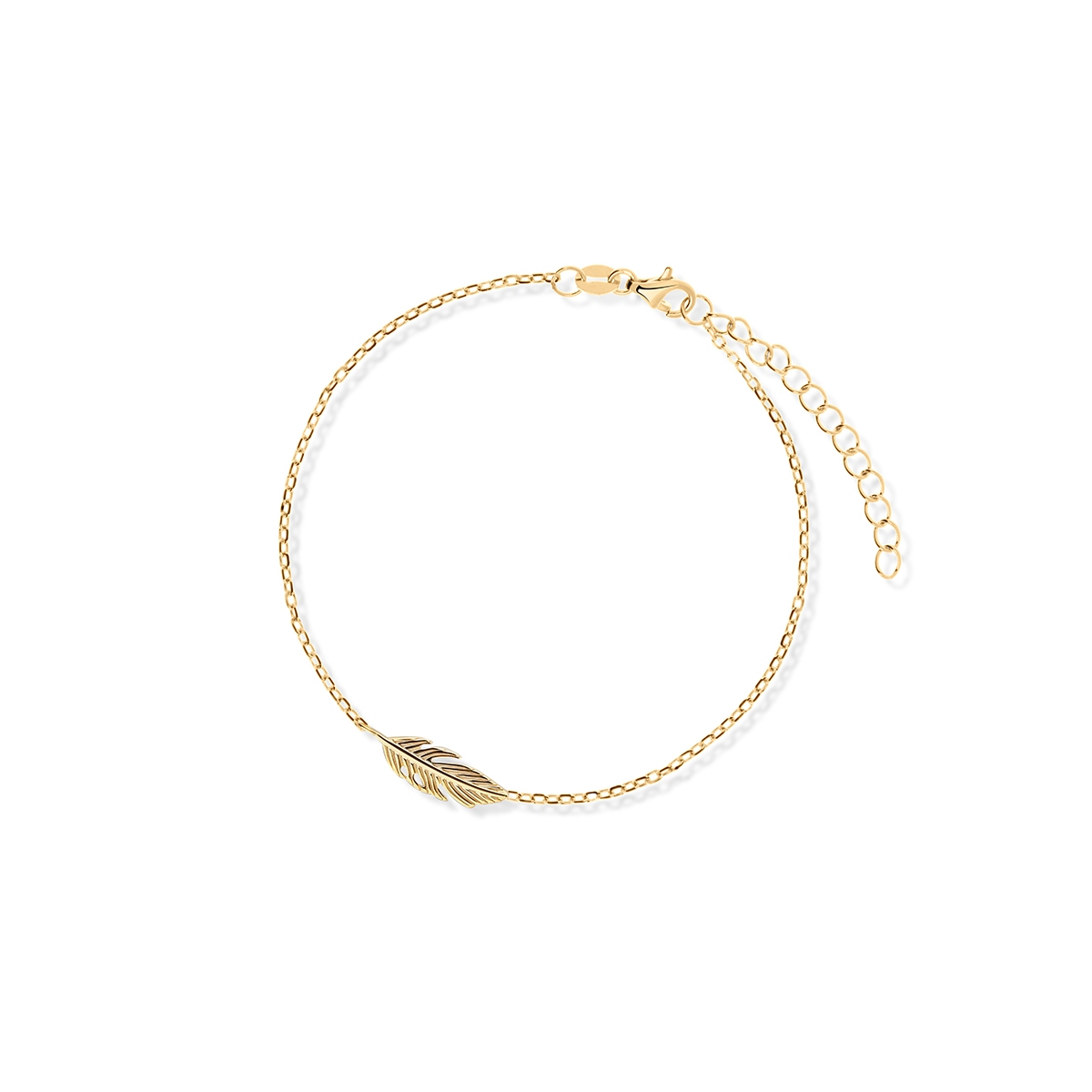 Bransoletka srebrna pozłacana boho