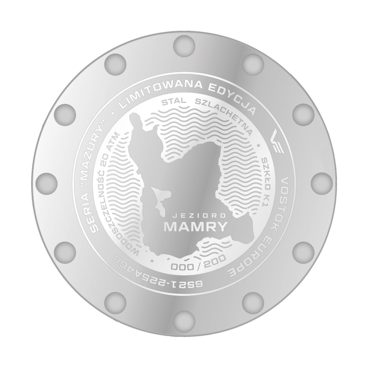 ZEGAREK VOSTOK EUROPE ROCKET N-1 CHRONO MAZURY MAMRY SPECIAL EDITION