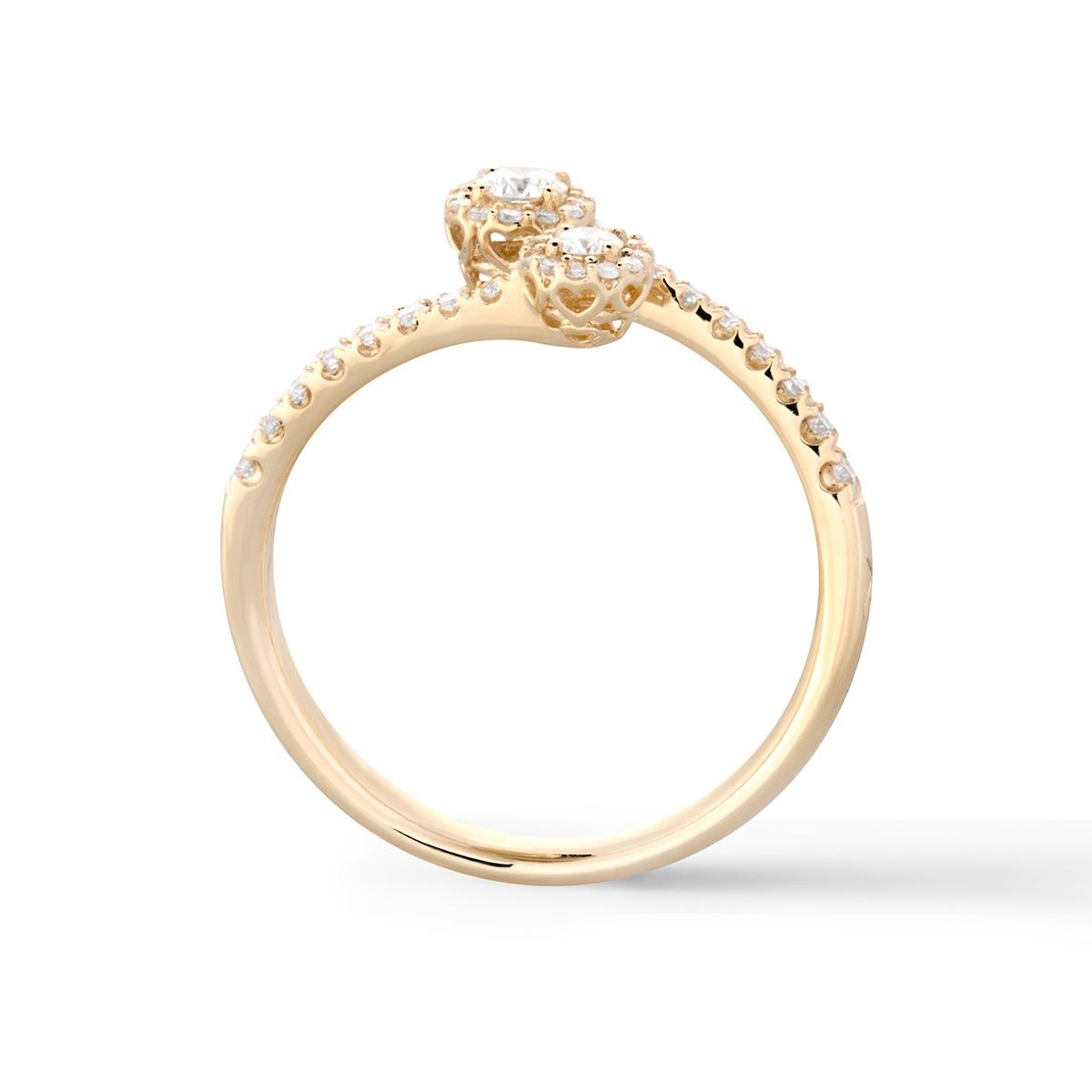 Pierścionek złoty Recarlo