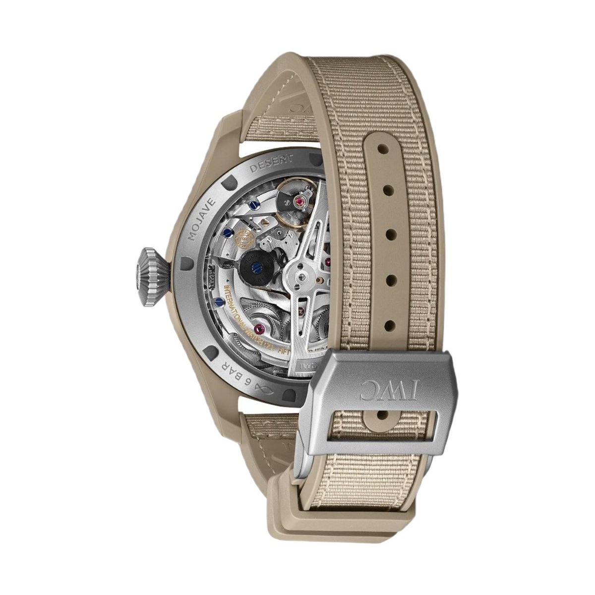 ZEGAREK IWC SCHAFFHAUSEN BIG PILOT'S PERPETUAL CALENDAR TOP GUN MOJAVE DESERT