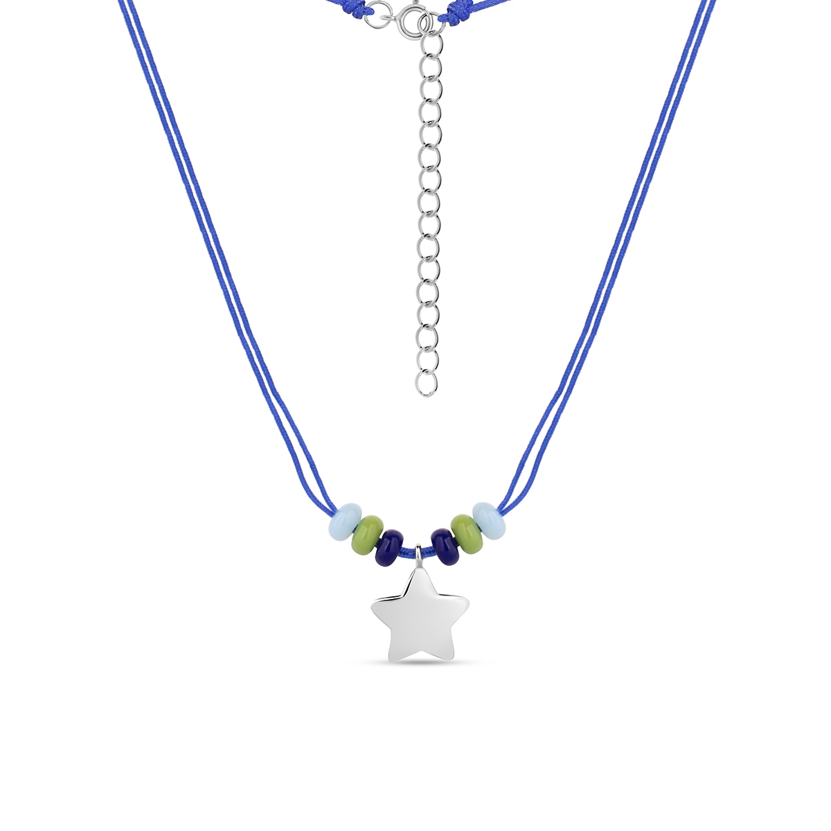 Naszyjnik srebrny z motywem gwiazdki