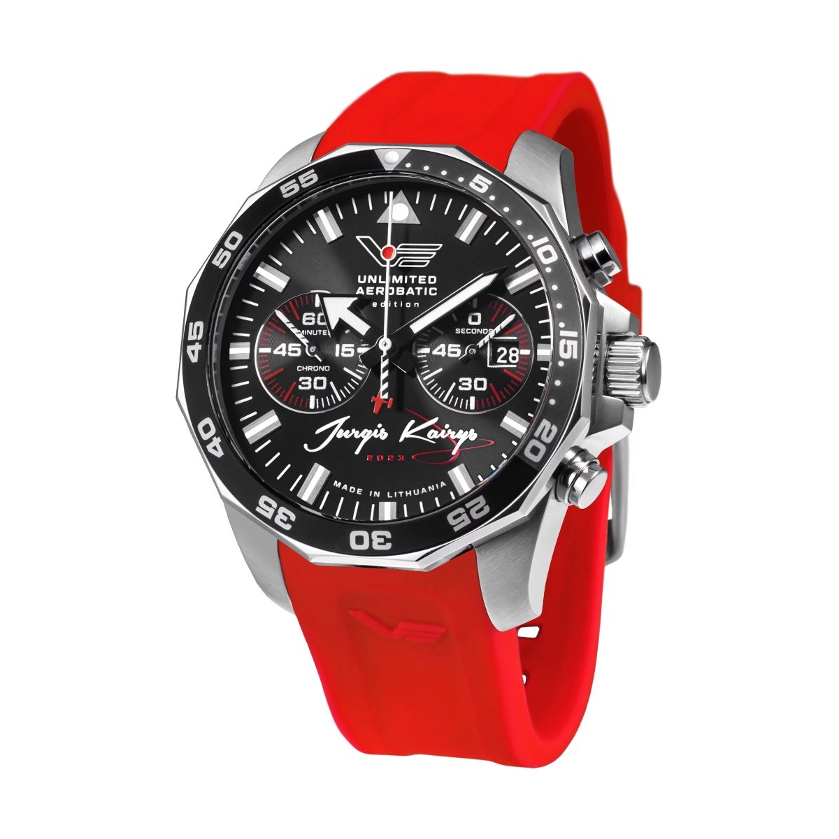 ZEGAREK VOSTOK EUROPE ROCKET N-1 JURGIS KAIRYS CHRONO SPECIAL EDITION