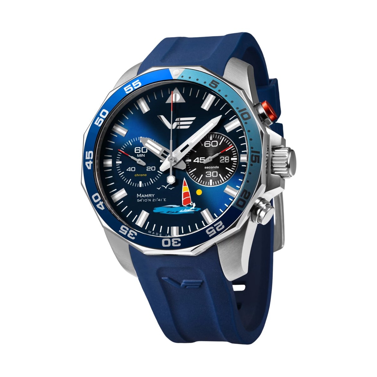 ZEGAREK VOSTOK EUROPE ROCKET N-1 CHRONO MAZURY MAMRY SPECIAL EDITION