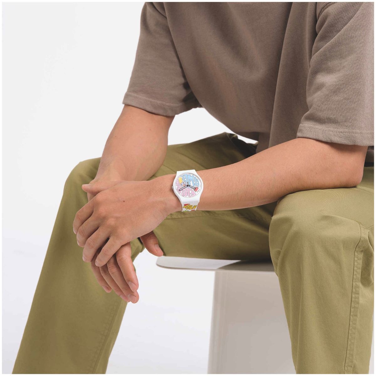 ZEGAREK SWATCH POWER OF PEACE