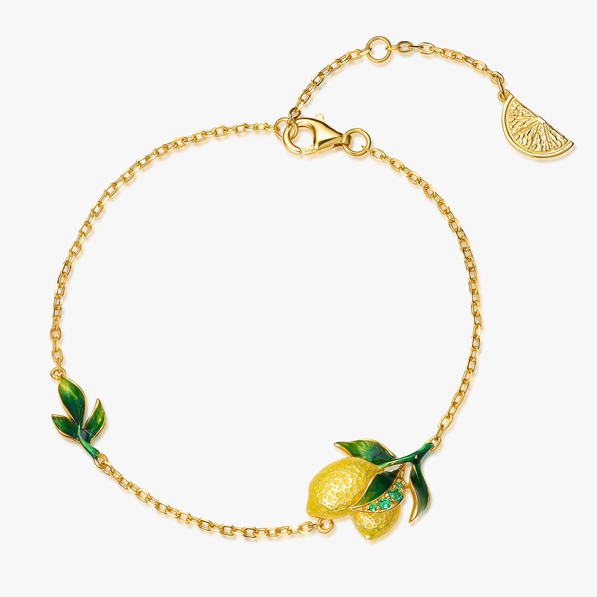 Bransoleta srebrna Kwiaty Nocy Cytrusy